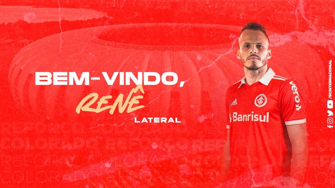 Inter contrata lateral-esquerdo Renê