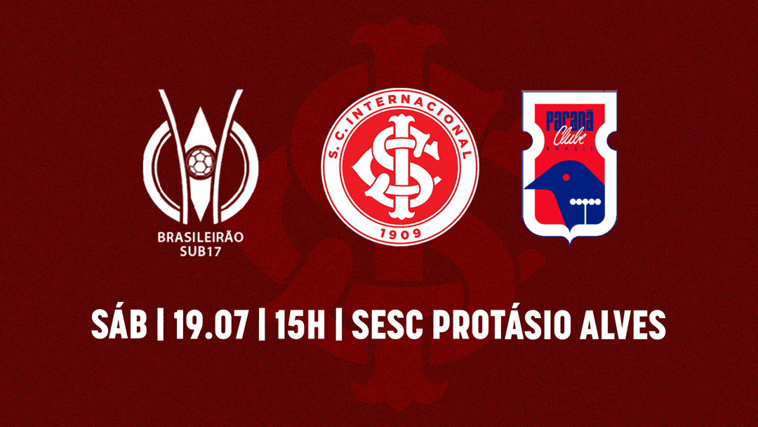 Serviço de Jogo: Internacional x Paraná | Campeonato Brasileiro Feminino Sub-17 ...
