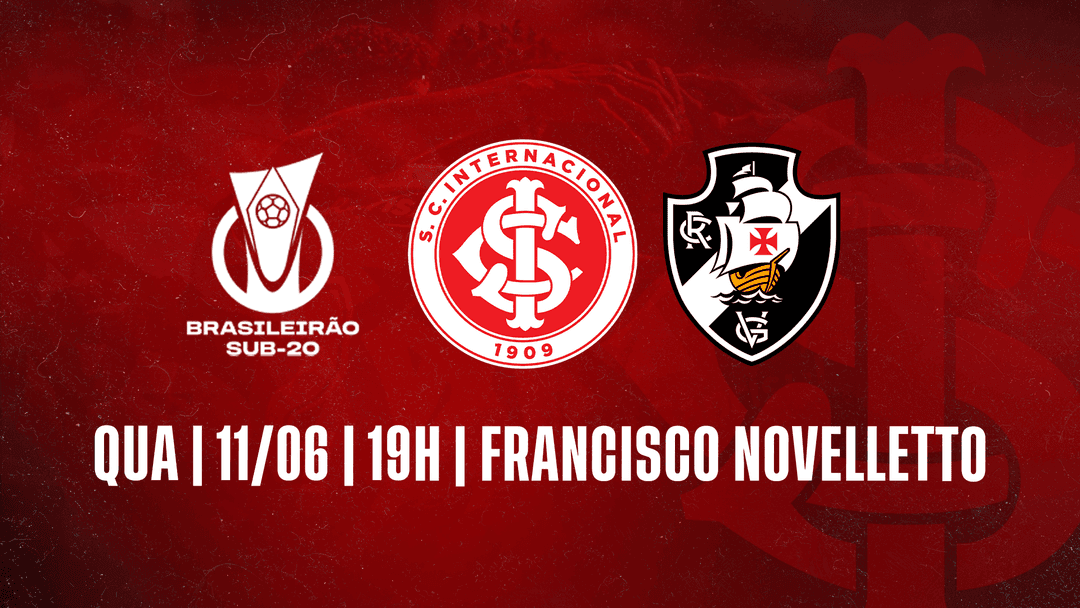 Serviço de Jogo: Internacional x Vasco da Gama | Campeonato Brasileiro Sub-20 20...