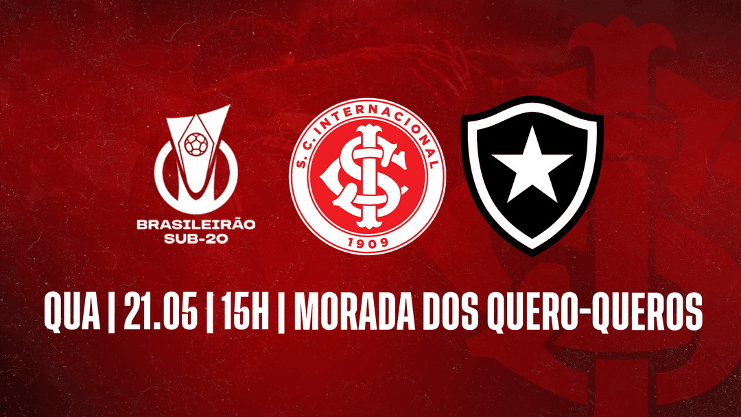 Serviço de Jogo: Internacional x Botafogo | Campeonato Brasileiro SUB-20 2025