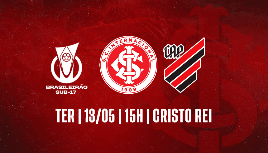 Serviço de jogo: Internacional x Athletico-PR | Campeonato Brasileiro Sub-17 202...