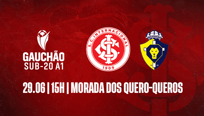 Serviço de jogo: Internacional x Real SC | Campeonato Gaúcho Sub-20 2025