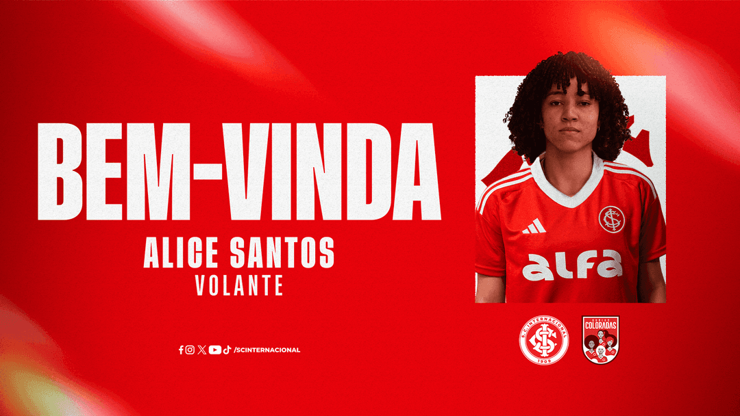 Alice é a nova volante das Gurias Coloradas