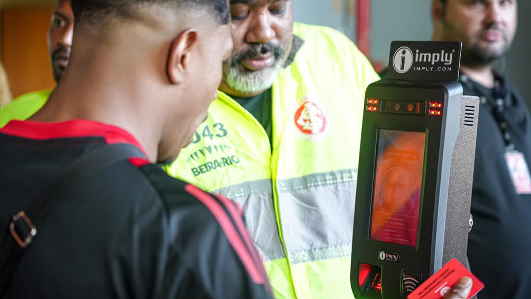 Biometria Facial é obrigatória na compra de ingressos e Check-in para o jogo con...