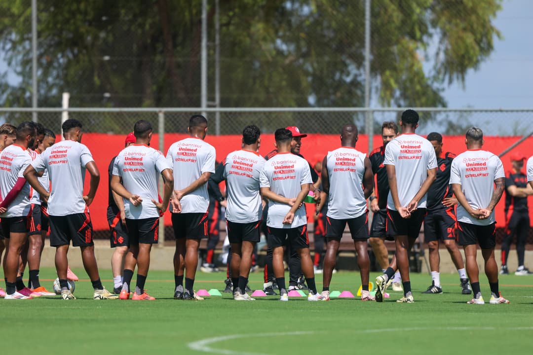 Domingo de trabalho antes da estreia no Gauchão