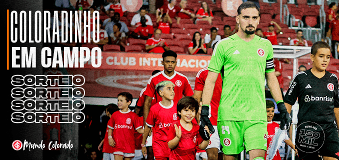 Cinco sócios(as) coloradinhos(as) serão sorteados(as) para entrar em campo no ...