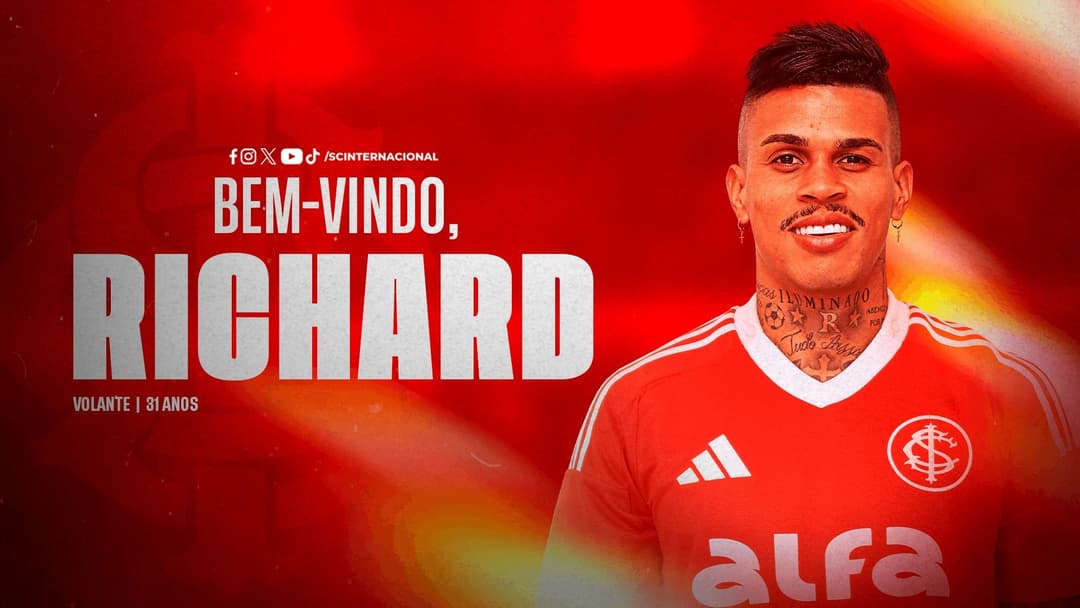 Richard concede primeira entrevista como atleta do Inter