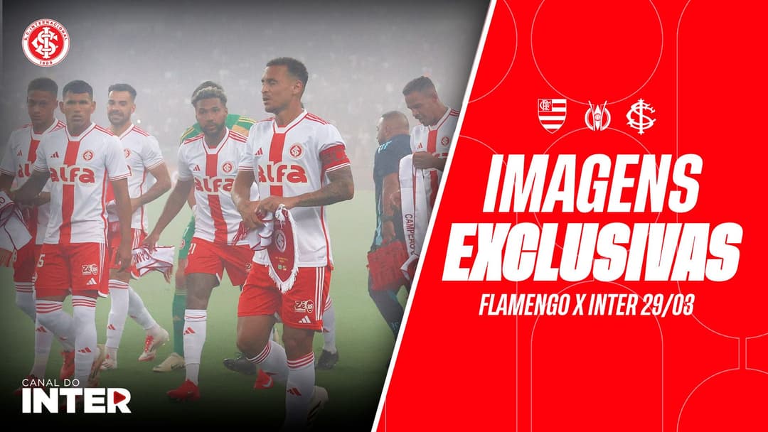 Imagens exclusivas: Inter empata com o Flamengo no Maracanã