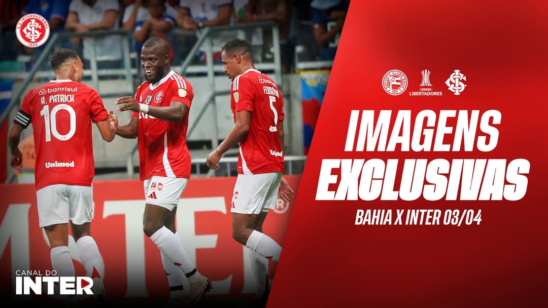 Imagens exclusivas: tudo igual na estreia do Inter na CONMEBOL Libertadores